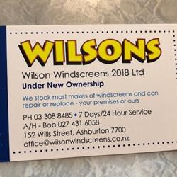Wilson Windscreens Limited