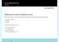 Ace Products 2012