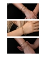 John Taylor Jewellers Solid Gold Handcrafted Circle link Bracelet