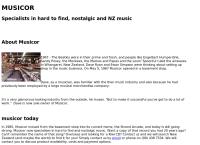 Musicor Record & Tape Co Ltd