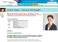 Janene Taylor Classical Homeopath