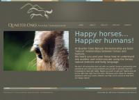 Quarter Oaks Natural Horsemanship's website