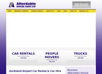Affordable Rental Cars Ltd's website