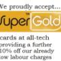 SuperGold Cards Accepted