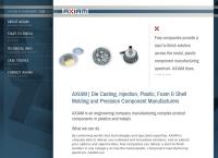 Axiam Plastics's website