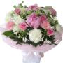 Pink peonie bouquet auckland