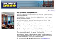 Blinds 2000 Ltd / Bay Shutters Ltd's website