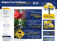 Bridgman Street Panelbeaters & Spray Painters Ltd's website