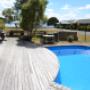Heated outdoor pool