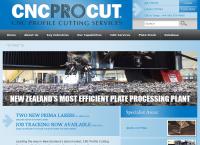 CNC profile Cutting Services Ltd's website