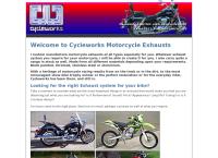 Cycleworks Motorcycle Exhausts's website