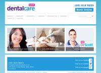 Dentalcare West Orthodontics's website