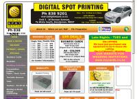 Digital Spot Printing's website