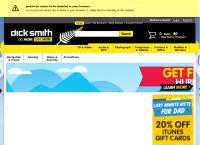 Dick Smith Electronics Ltd's website