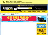 Dick Smith Electronics  Ltd's website