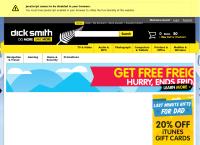 Dick Smith Electronics  Ltd's website