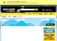 Dick Smith Electronics  Ltd's website