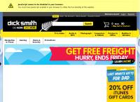 Dick Smith Electronics  Ltd's website