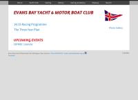 Evans Bay Yacht And Motor Boat Club's website