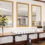 Spacious breakfast area