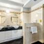 Vanity in bathroom