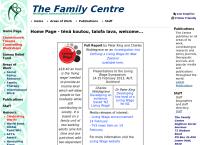 The Family Centre Social Policy Research Unit