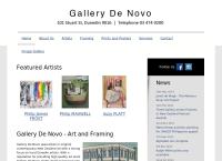 Gallery De Novo Limited's website
