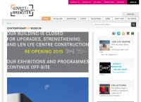 Govett-Brewster Art Gallery's website