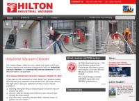 Hilton Industrial Vacuums Ltd's website