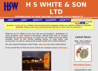 H S White & Son Ltd's website