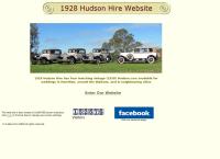 1928 Hudson (Vintage Car) Hire's website