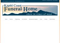 Kapiti Coast Funeral Home Ltd's website