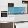 Display kitchen with Kymira bench top