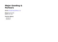 Major Gooding & Partners