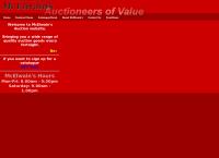 McElwain Auctions Ltd's website