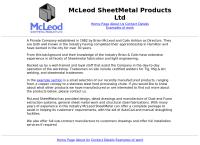 McLeod Sheetmetal Products Ltd