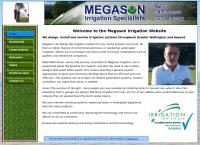 Megason Limited - Irrigation Specialists's website
