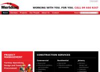 Meridian Construction Ltd's website