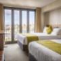 This homely accommodation features all the contemporary comforts you need and more. The soundproof windows offer privacy and serenity, while the step-out balcony gives you views of Auckland city, park, or harbour.