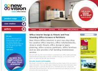 New Vision Office Interiors Ltd's website