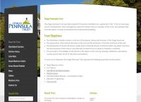 Otago Peninsula Trust's website