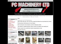 PC Machinery Ltd's website