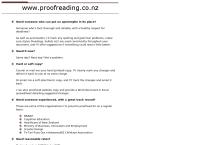Www.Proofreading.Co.Nz