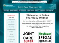 Unichem Quins Gore Pharmacy Ltd's website