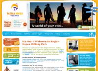 Raglan Kopua Holiday Park's website