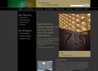R.a White Signs & Plaques Ltd's website