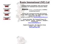 Ronin International  Ltd