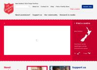 The Salvation Army Family Store's website