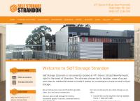 Self Storage Strandon's website