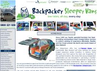 Backpacker Sleepervans
